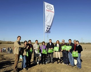 El Día de la Reforestación Toyota 2009 congrega a más de 10.000 personas