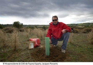 El Día de la Reforestación Toyota 2010 reúne a más de 8.000 personas en 48 terrenos de toda España