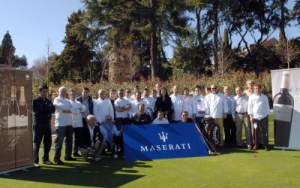 El Equipo del Restaurante Goizeko, ganadores del primer Torneo Solidario Chefs & Golf-Copa Maserati