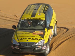 El equipo Dunlop QuieroSerPiloto 4x4 completa con gran éxito el ‘Trofeo Sin Fronteras 2007’
