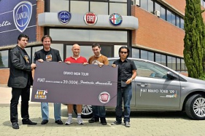 El equipo español, ganador del Tour FIAT MSN 09