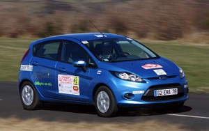 El Ford Fiesta ECOnetic consigue el doblete en el Rallye Monte-Carlo para vehículos de Energías Alternativas 