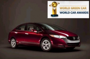 El Honda FCX Clarity es declarado Coche Verde Mundial
