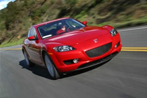 El Mazda RX-8, con curso de conducción de serie