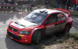 El Mitsubishi Lancer WRC05 debuta en Montecarlo 