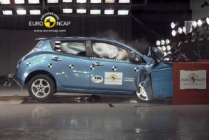 El Nissan Leaf recibe la máxima puntuación EuroNCap