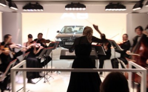 El nuevo Audi A8 llega de la mano de Inma Shara
