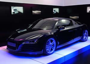 El nuevo R8 estrella en el Audi Forum Madrid
