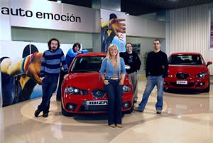 El Nuevo SEAT Ibiza, compañero de La Oreja de Van Gogh