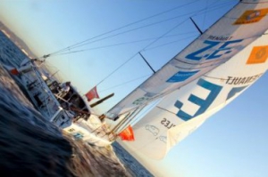 El Renault Z.E. de Rivero y Piris cierra el podio en la Barcelona World Race