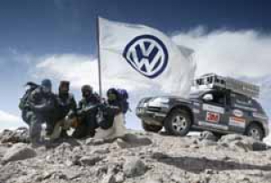 El Volkswagen Touareg bate un récord de altura 