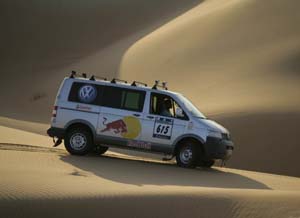 El VW Multivan 4Motion en el Rally Dakar