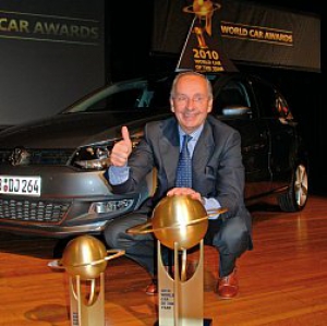El VW Polo BlueMotion gana el Premio al «Mejor Coche ecológico del Mundo» de 2010