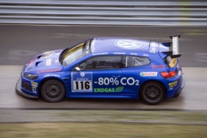 El VW Scirocco GT24 afronta el «Infierno Verde» con biogás natural