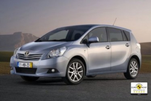 Euro NCAP 2010: El Toyota Verso con 5 estrellas