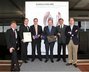 Excellence in Sales 2009 premia BMW Madrid y Noguera Piñol. 