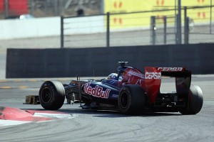 F1 2012.- Vettel el más rápido en el primer día de los tests de Montmeló