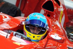 F1 2012, Alonso completa 400 km de tests mejorando un segundo