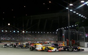 F1, GP Singapur: Victoria de Hamilton con Alonso en el podium 