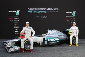 F1 2012.- Mercedes presenta su monoplaza en Montmeló