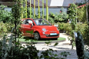 Fiat 500C, objeto de diseño también en Casa Decor