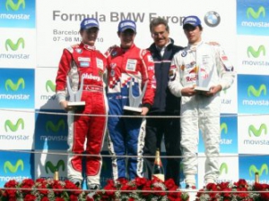 Fla BMW: Sainz Jr. se estrena con un podio en la Fórmula BMW Europa
