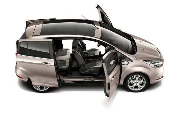 Ford B-Max, puertas sin montantes centrales