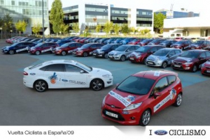 Ford, coche oficial de la Vuelta Ciclista a España