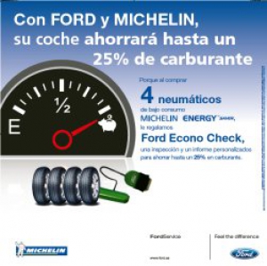 Ford y Michelin se unen para ahorrar combustible