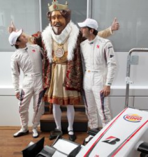 Fórmula 1: De la Rosa con el apoyo de Burger King en el GP de Europa en Valencia