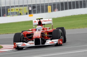 Fórmula 1: Entrenamientos libres Gran Premio de Montreal, segunda serie con Alonso segundo.