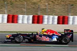 Fórmula 1: Gran Premio de España. Webber y los Red Bull dominan la sesión de libres del viernes.