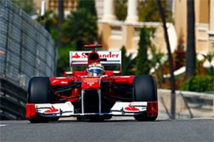 Fórmula 1: Gran Premio de Mónaco: Primera sesión de libres. Ferrari resucita y Alonso marca el mejor tiempo en la segunda sesión.
