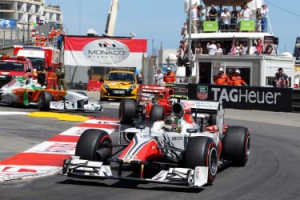 Fórmula 1: Hispania HRT sin suerte en el GP de Mónaco