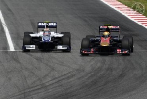 Fórmula 1: Jaime Alguersuari en el GP de España