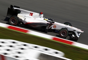 Fórmula 1: Pedro de la Rosa en el GP de España.