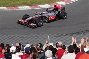 Fórmula 1: Primera sesión de entrenamientos libres del Gran Premio de Canadá