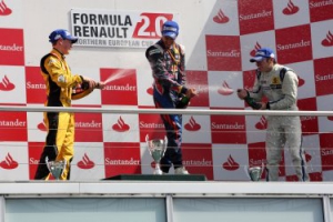 Fórmula Renault: Carlos Sainz Jr. culmina el fin de semana en Hockenheim con una nueva victoria