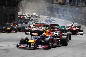 F1 2012, en Montecarlo el turno de Webber con Alonso en el Podio.