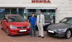 Honda Automóviles España entrega tres vehículos a Dani Pedrosa