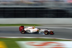 F1 2012, HRT en Canadá, gran progreso a pesar de los abandonos