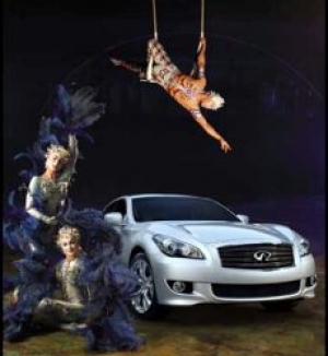 Infiniti Patrocinador Oficial y Socio Automovilístico Global del Circo del Sol