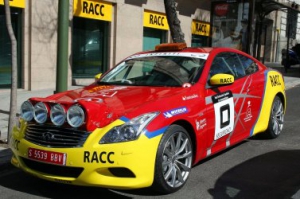 Inifiniti Coche Cero del Campeonato de España de Rallyes
