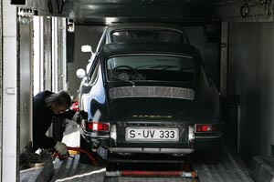 Instalados los primeros coches de exposición en el nuevo Museo Porsche