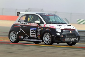 Jorge Lorenzo segundo en los 500Km de Alcañiz con un Abarth 500