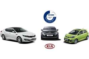 Kia recibe tres certificados medioambientales de Tüv Nord