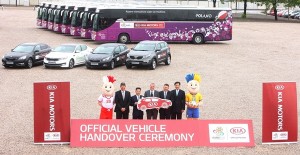 Kia, coche oficial de la Eurocopa 2012