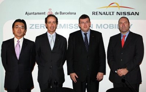 La Alianza Renault-Nissan se asocia con Barcelona para promover la movilidad de emisiones cero
