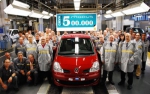 La factoría de carrocería-montaje de Valladolid fabrica el Modus número 500.000