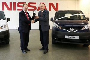 La NV200 recibe el premio Furgoneta Internacional del año 2010